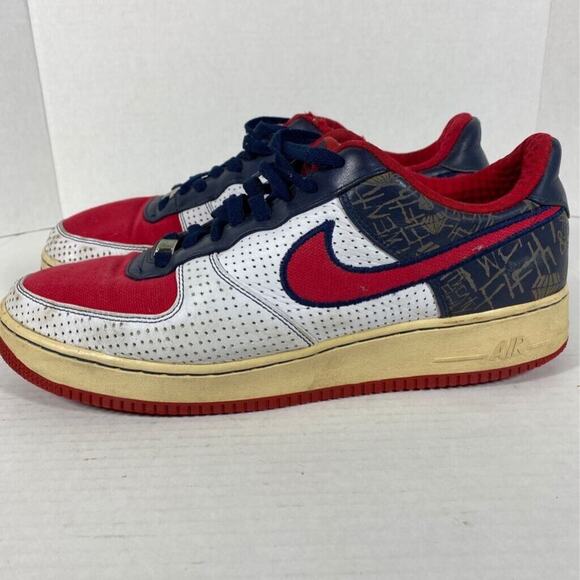 Nike Air Force 1 07 Shoes Mens 11.5 M Running White 315180-161 Lace Up Low Top main image 8